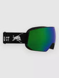 RedBull Spect - brown with green mirror